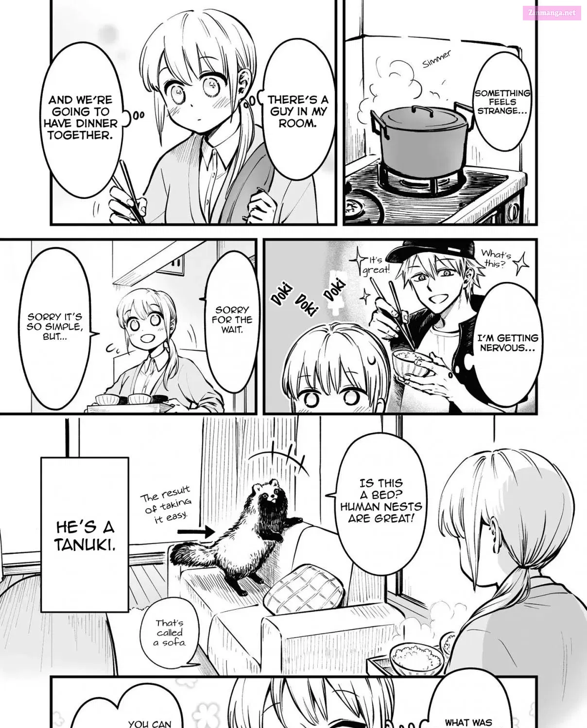 Omae, Tanuki Ni Naranee Ka? Kainu Manga Chapter 10.2 Page 6