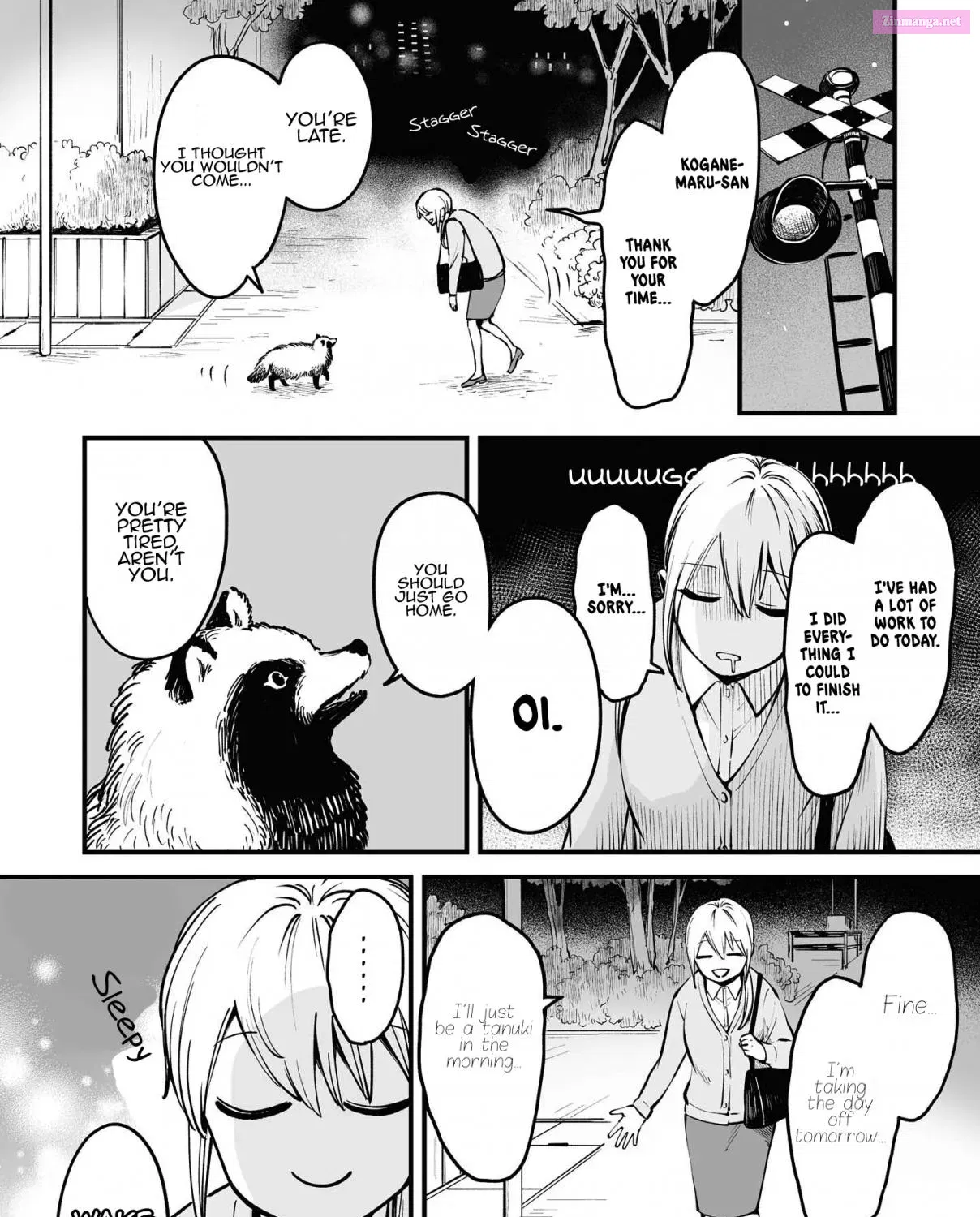 Omae, Tanuki Ni Naranee Ka? Kainu Manga Chapter 10.1 Page 4