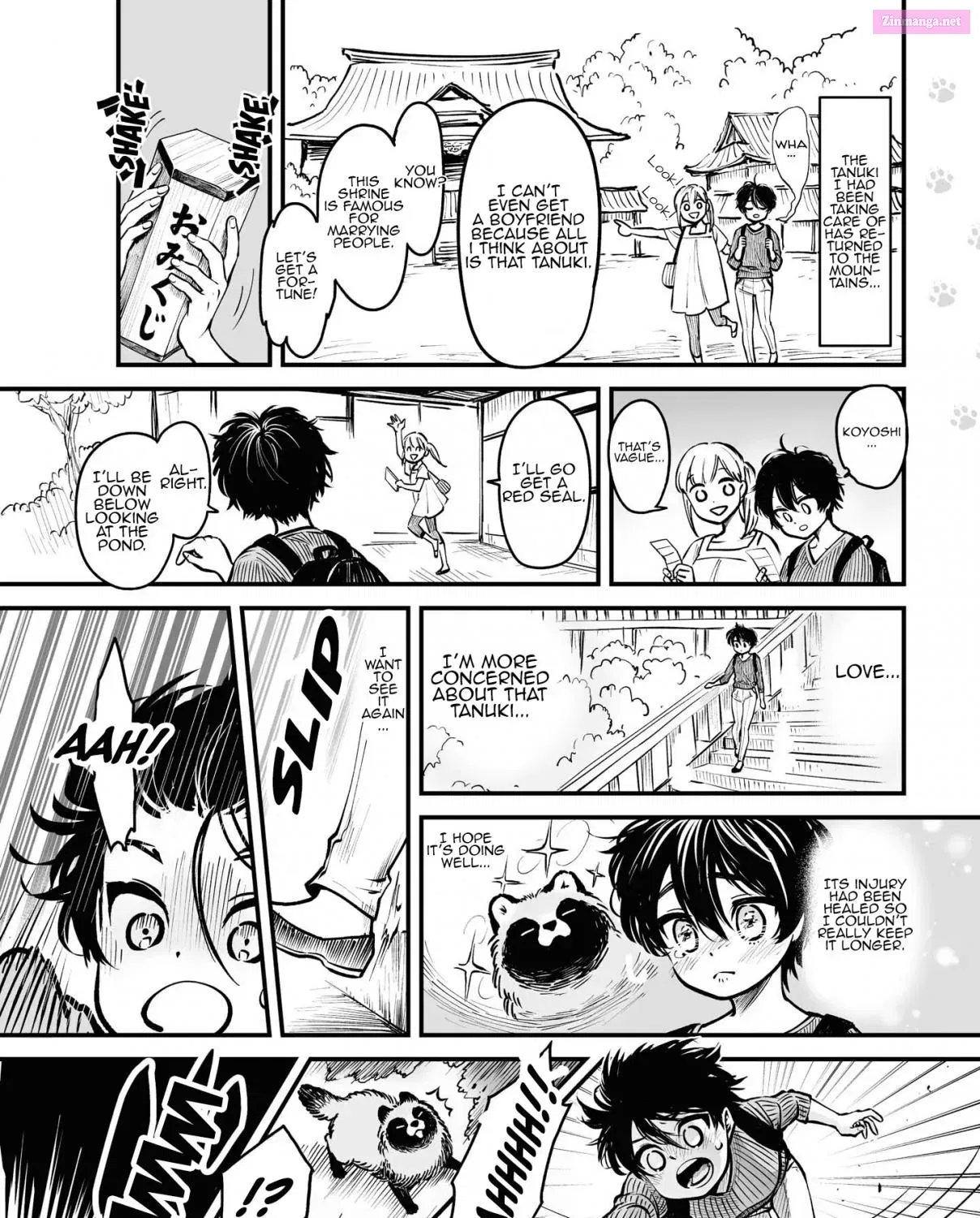 Omae, Tanuki Ni Naranee Ka? Kainu Manga Chapter 8.5 Page 2