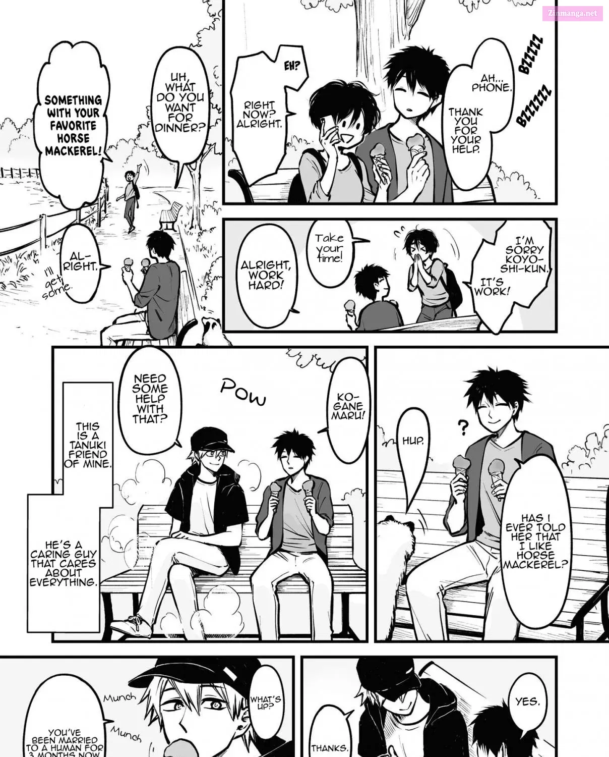 Omae, Tanuki Ni Naranee Ka? Kainu Manga Chapter 8 Page 6