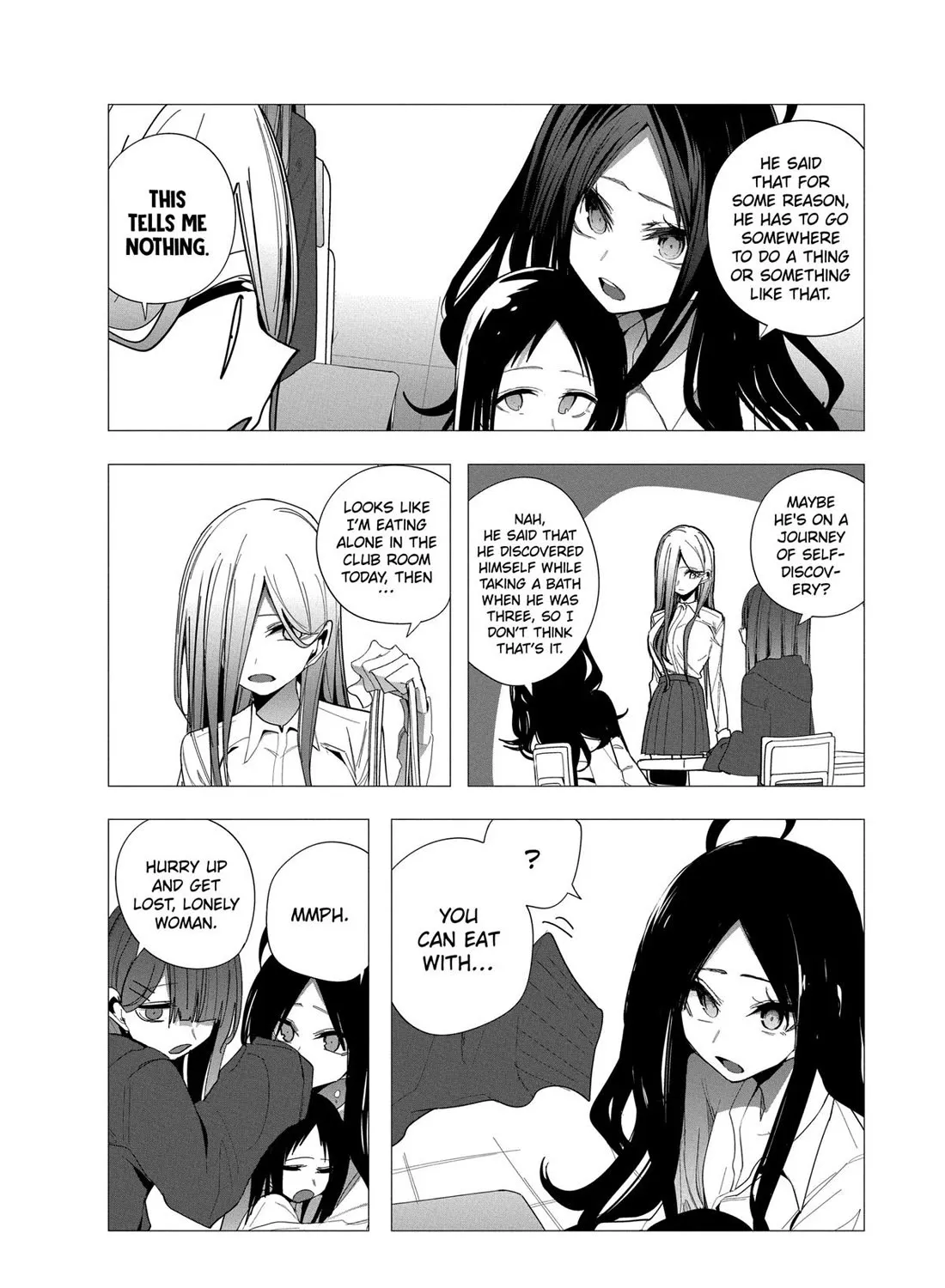 Mizuki-senpai no Koi Uranai Kainu Manga Chapter 34 Page 3