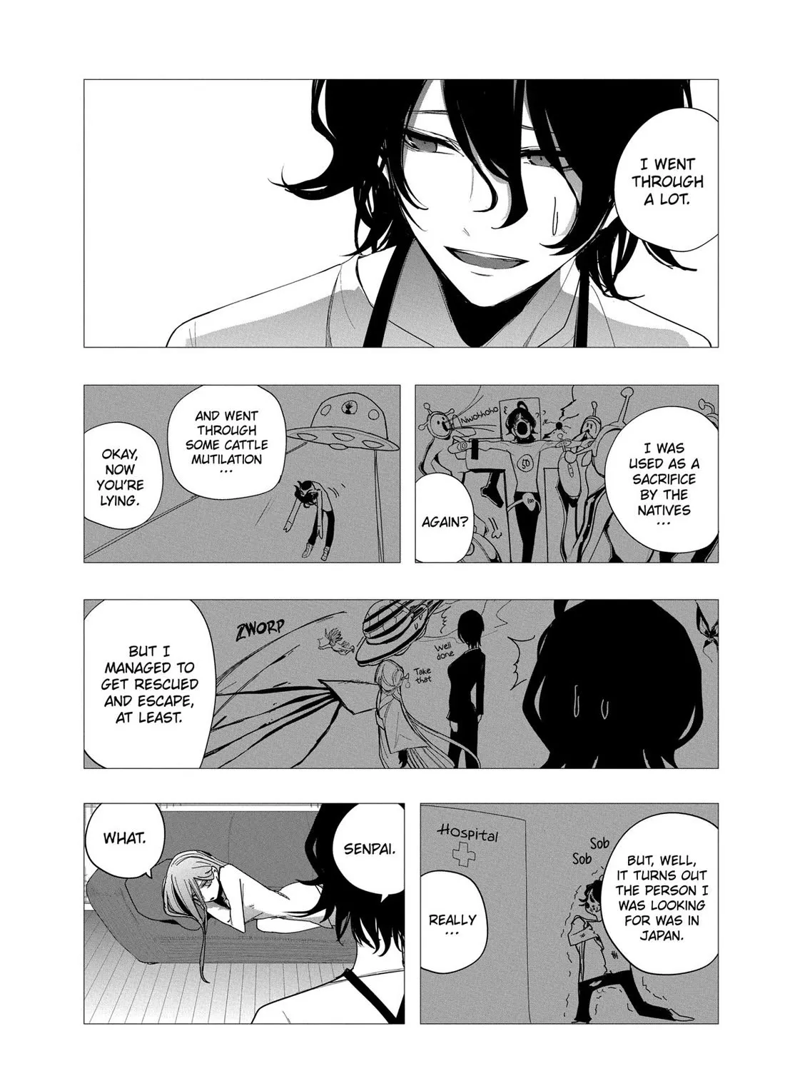 Mizuki-senpai no Koi Uranai Kainu Manga Chapter 34 Page 35