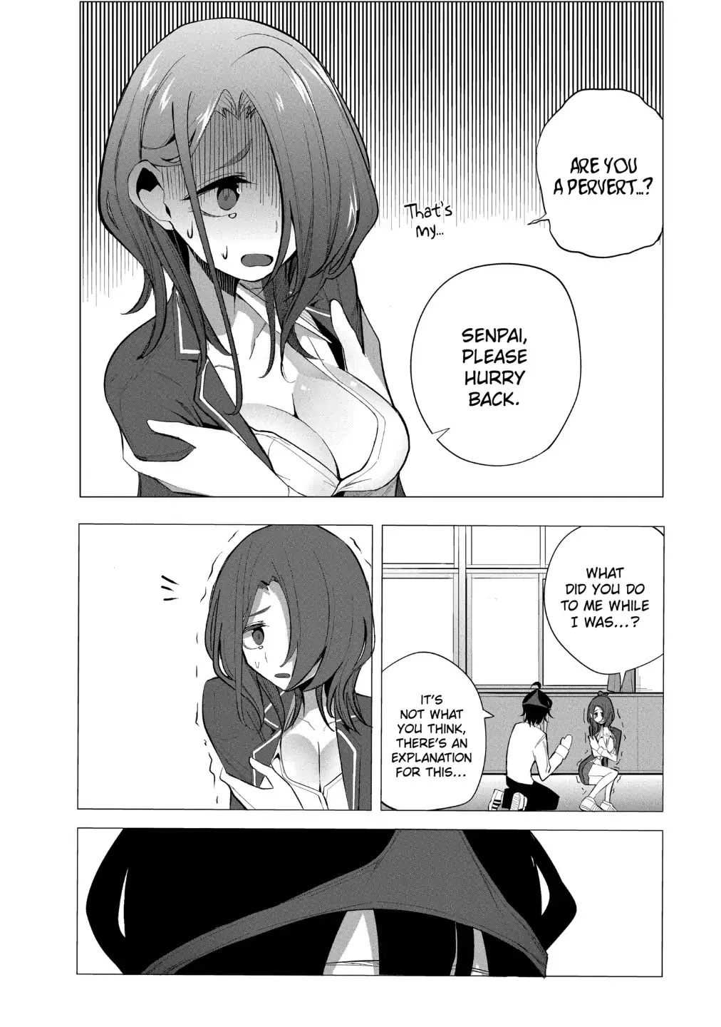 Mizuki-senpai no Koi Uranai Kainu Manga Chapter 20 Page 8