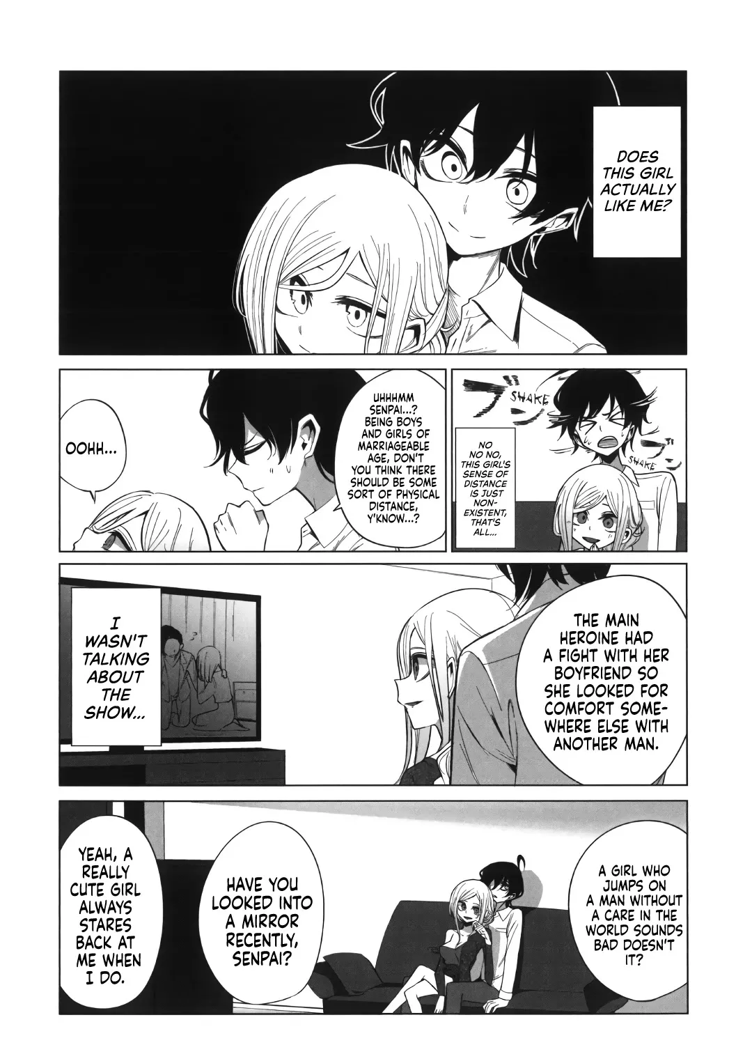 Mizuki-senpai no Koi Uranai Kainu Manga Chapter 10 Page 7