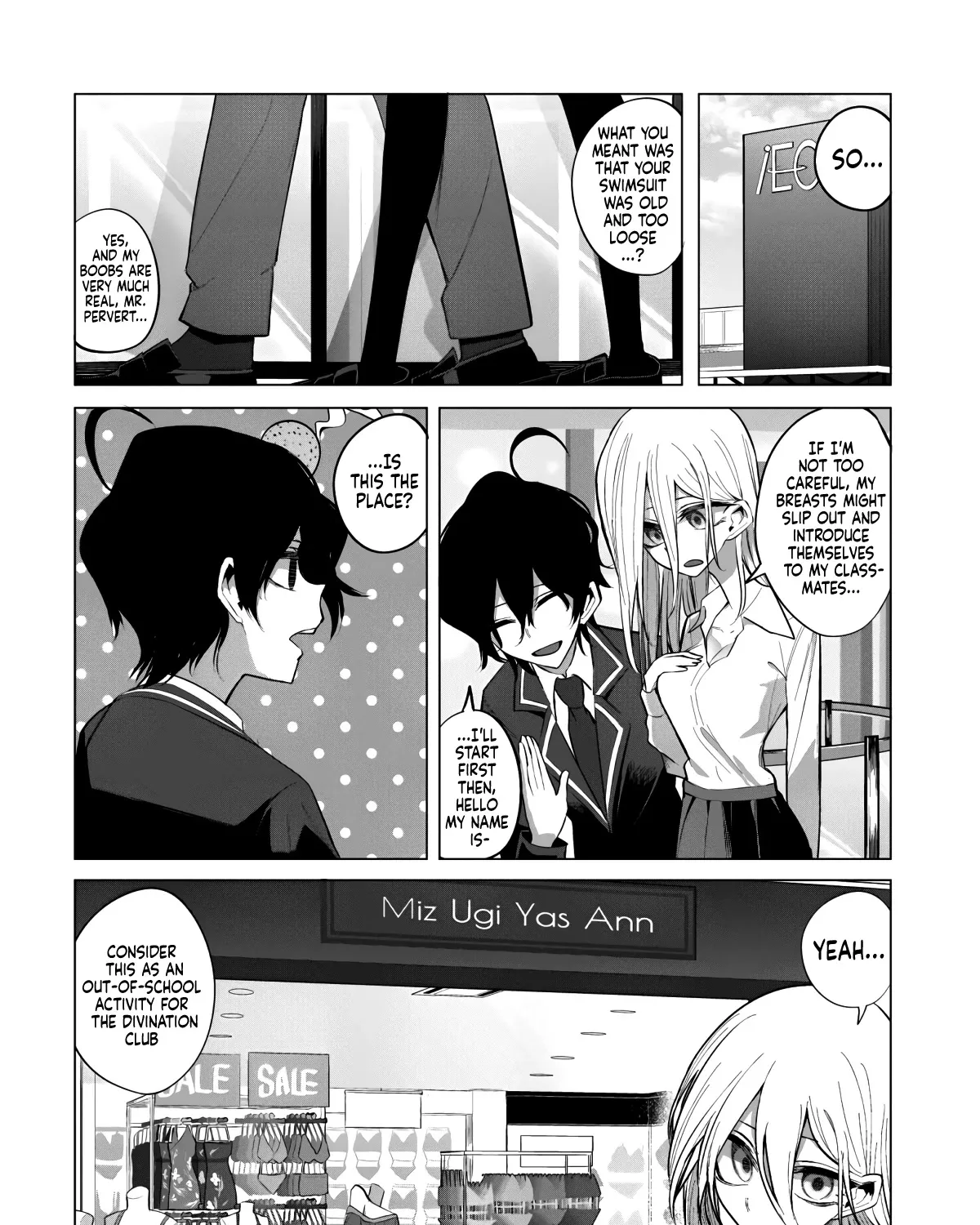 Mizuki-senpai no Koi Uranai Kainu Manga Chapter 8 Page 3