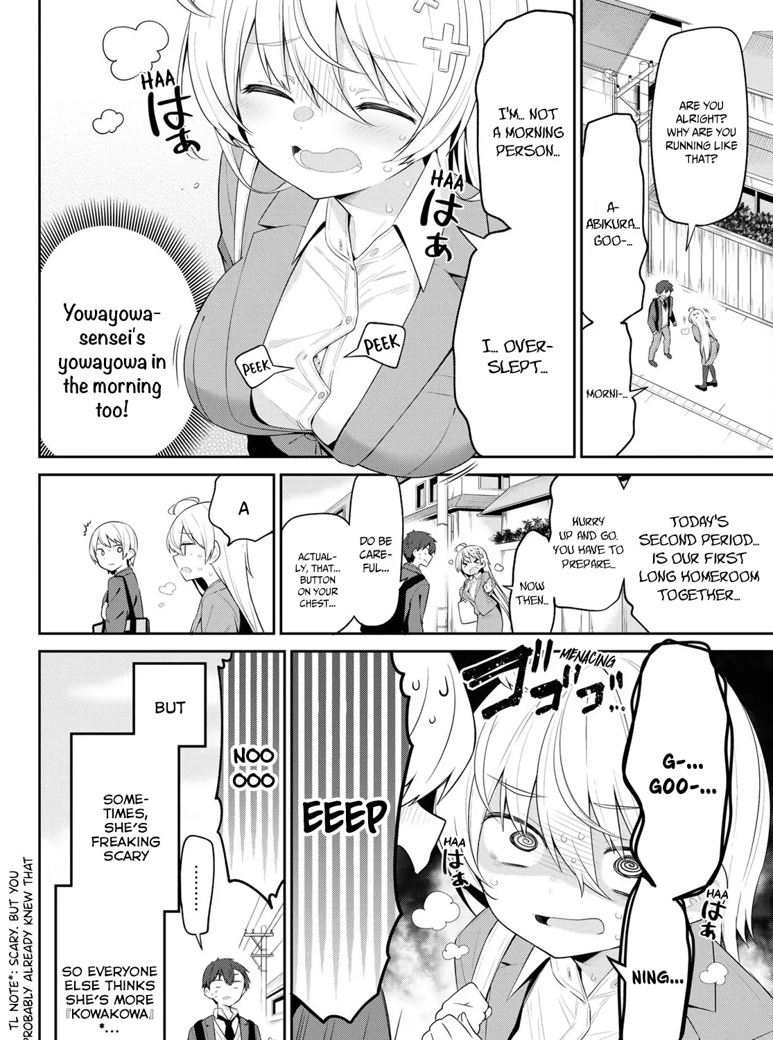 Weak-kneed Teacher Kainu Manga Chapter 4 Page 4