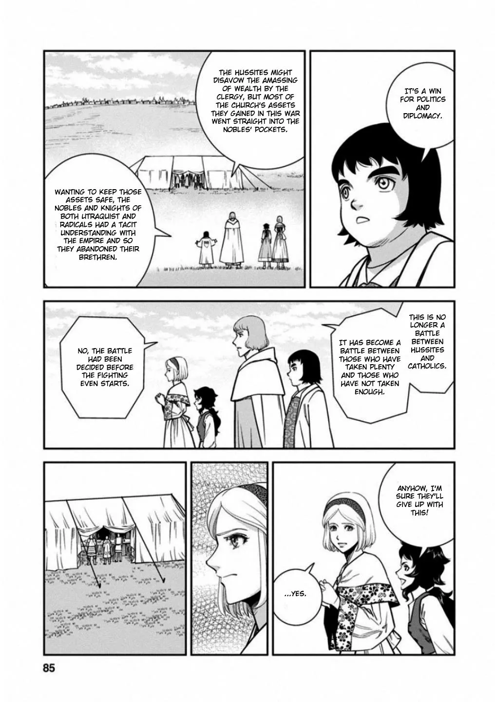 Otome Sensou Kainu Manga Chapter 58 Page 9