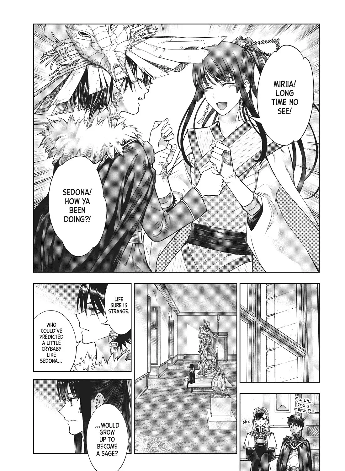 Toshokan no Daimajutsushi Kainu Manga Chapter 32 Page 97