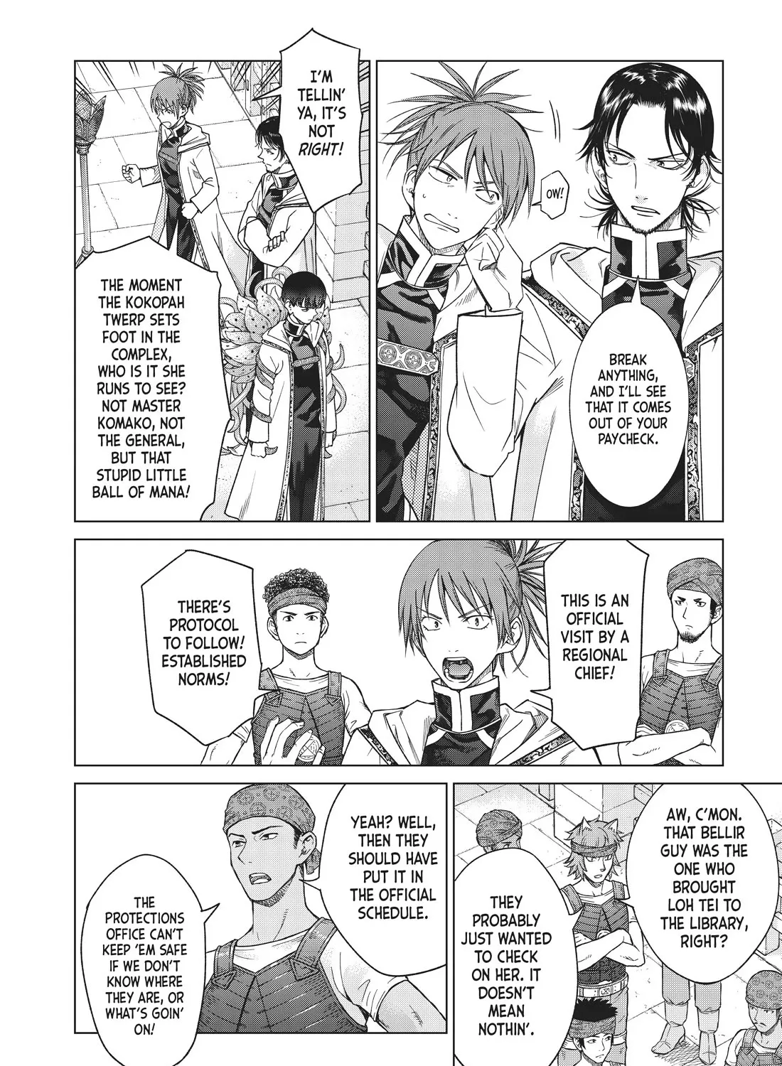 Toshokan no Daimajutsushi Kainu Manga Chapter 32 Page 109