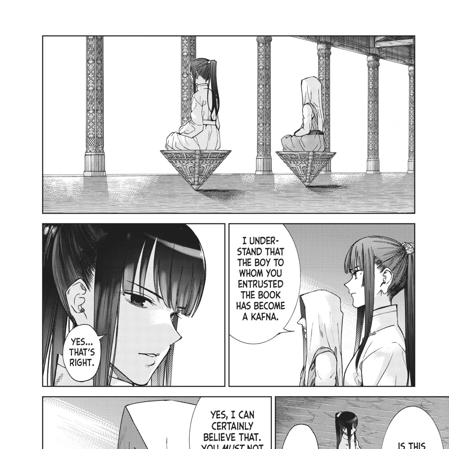 Toshokan no Daimajutsushi Kainu Manga Chapter 28 Page 32