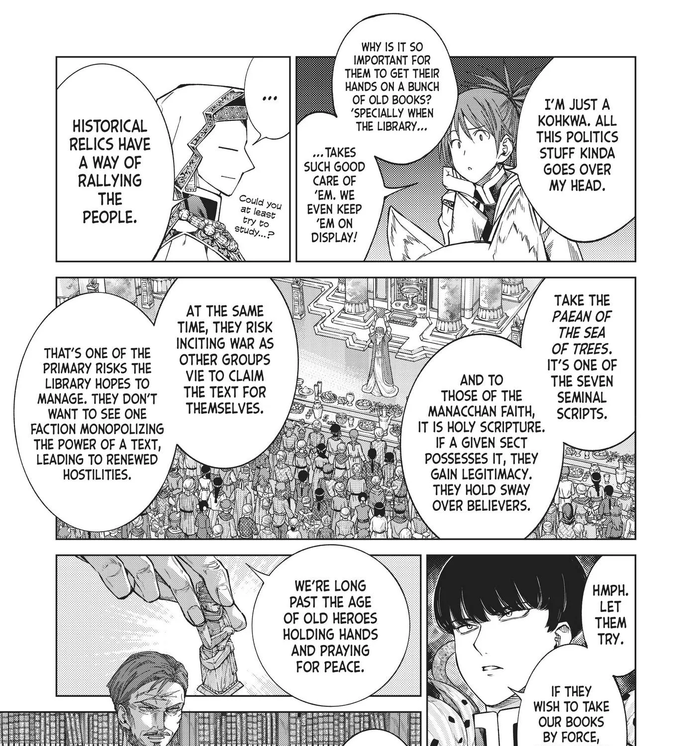 Toshokan no Daimajutsushi Kainu Manga Chapter 24 Page 58