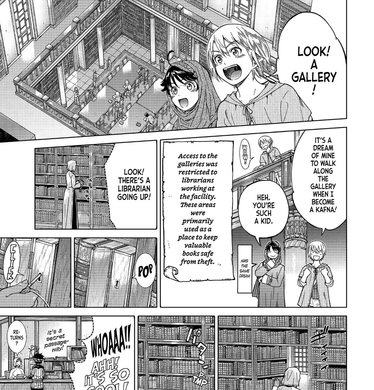 Toshokan no Daimajutsushi Kainu Manga Chapter 7 Page 5