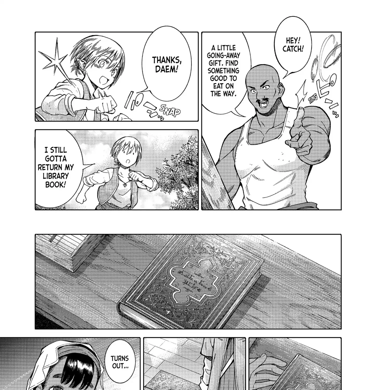 Toshokan no Daimajutsushi Kainu Manga Chapter 4 Page 96