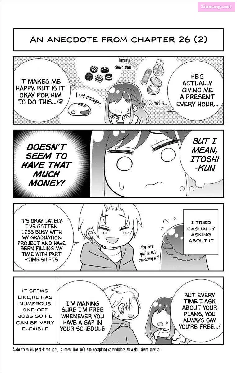 Menhera Usagi wa Yandere Ookami ni Dekiaisareru Kainu Manga Chapter 30.1 Page 3