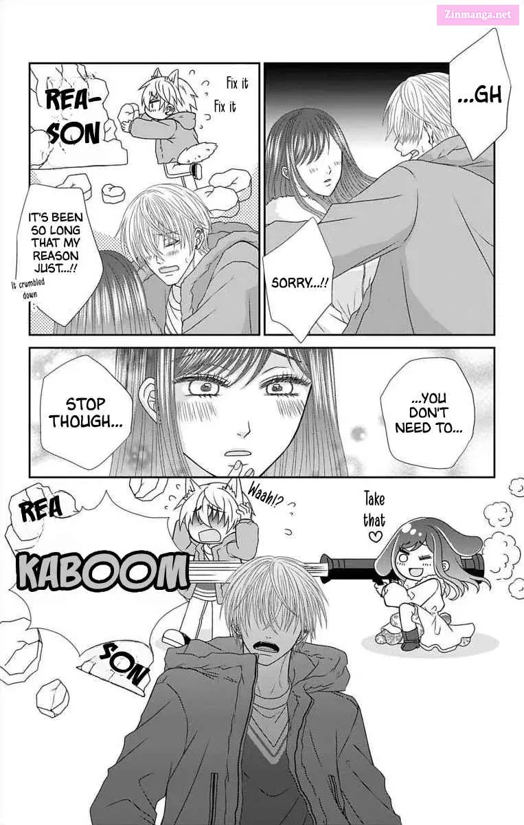 Menhera Usagi wa Yandere Ookami ni Dekiaisareru Kainu Manga Chapter 23 Page 9