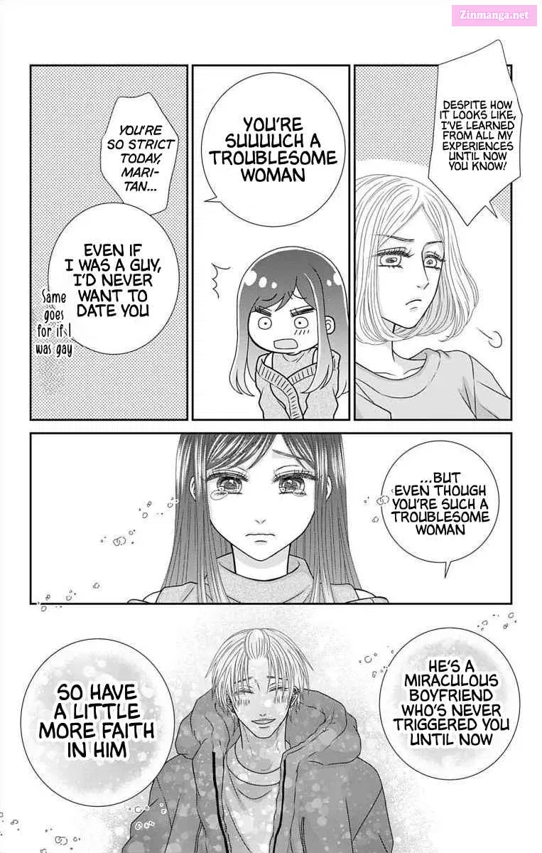 Menhera Usagi wa Yandere Ookami ni Dekiaisareru Kainu Manga Chapter 18 Page 12