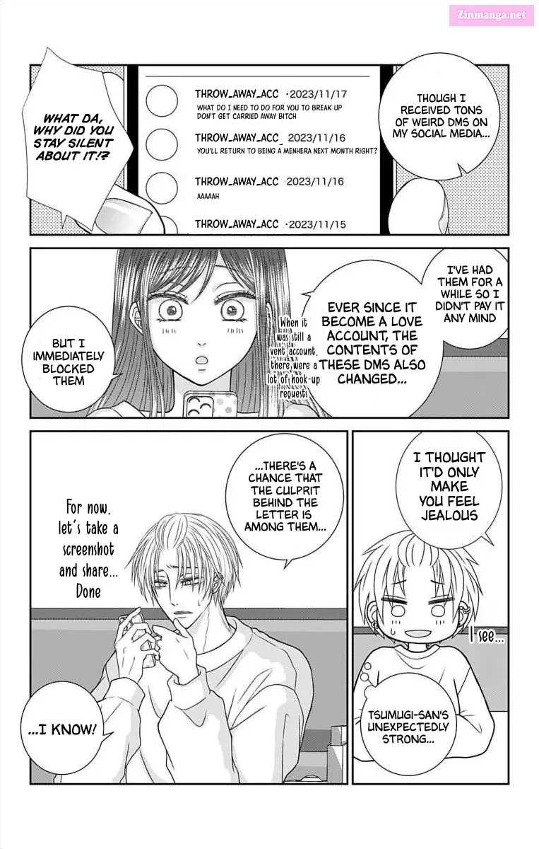 Menhera Usagi wa Yandere Ookami ni Dekiaisareru Kainu Manga Chapter 13 Page 6