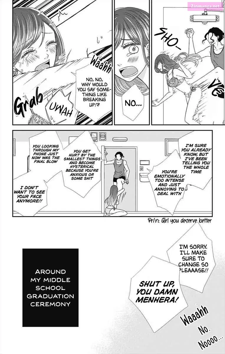 Menhera Usagi wa Yandere Ookami ni Dekiaisareru Kainu Manga Chapter 1 Page 4
