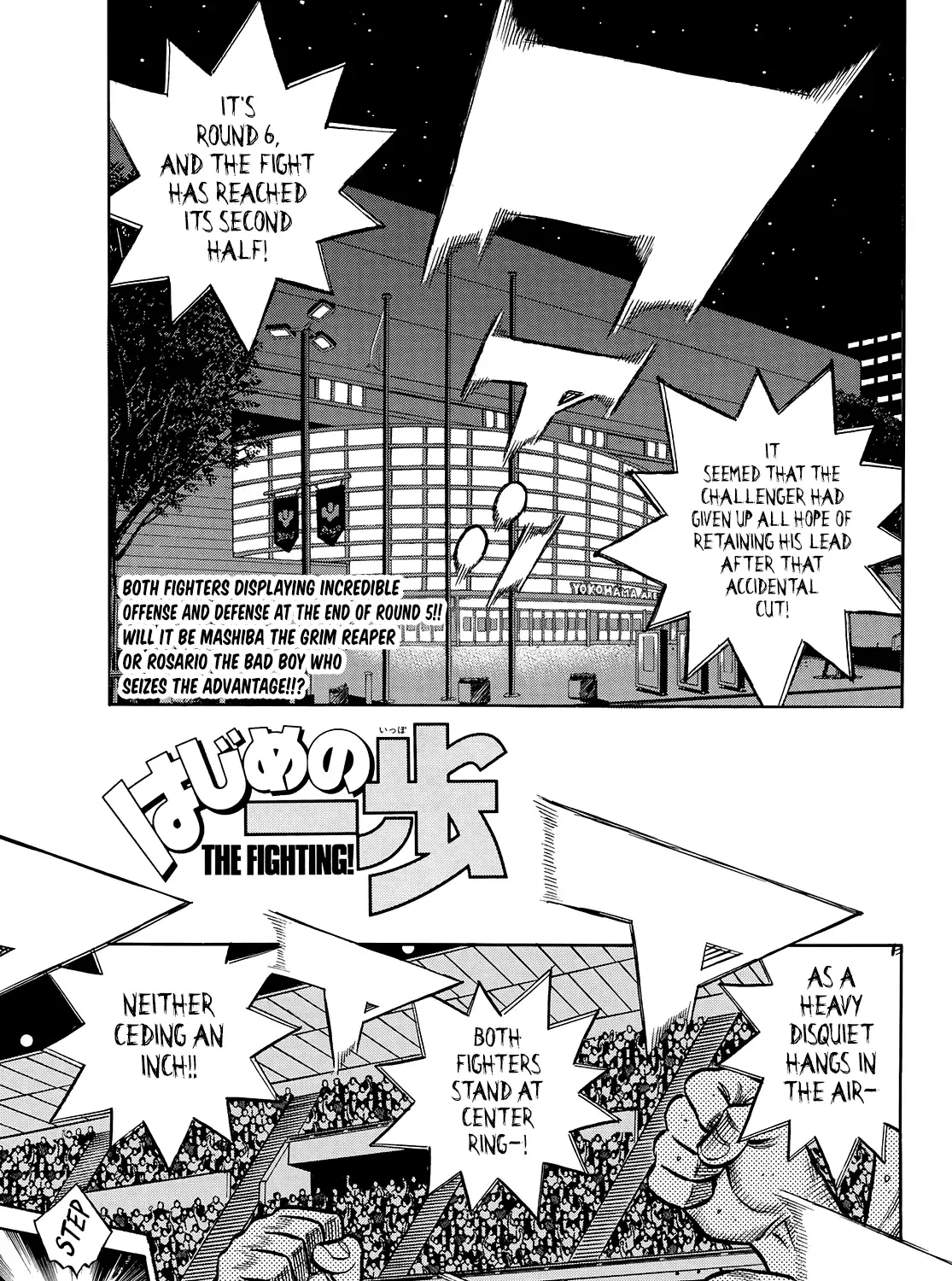 Hajime No Ippo Kainu Manga Chapter 1470 Page 1