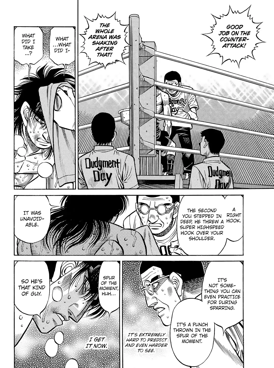 Hajime No Ippo Kainu Manga Chapter 1462 Page 8