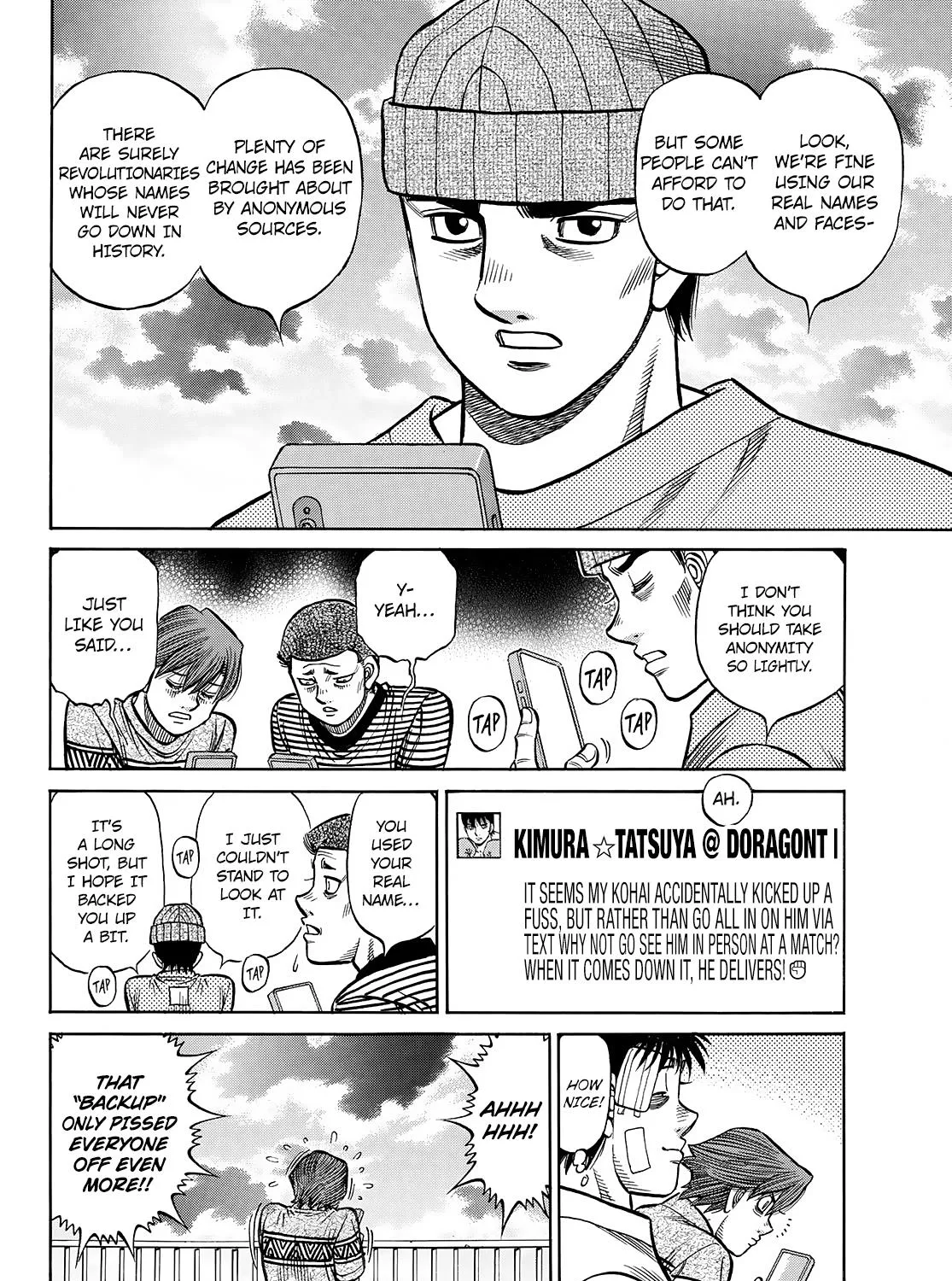 Hajime No Ippo Kainu Manga Chapter 1441 Page 20