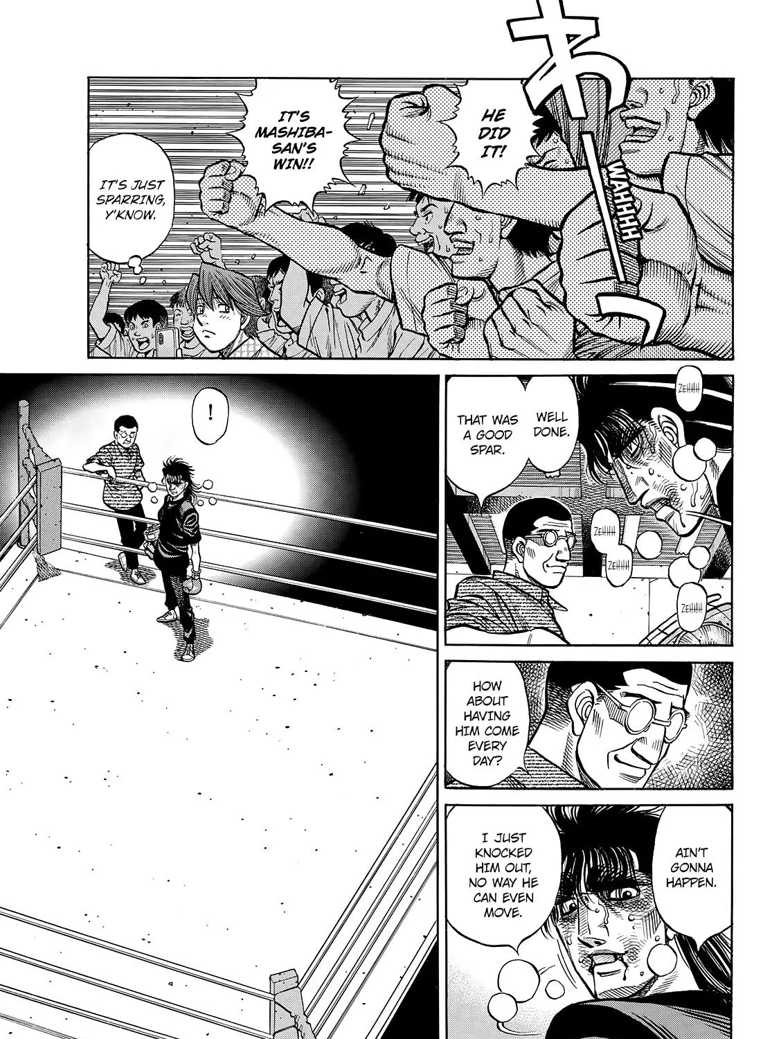 Hajime No Ippo Kainu Manga Chapter 1440 Page 12