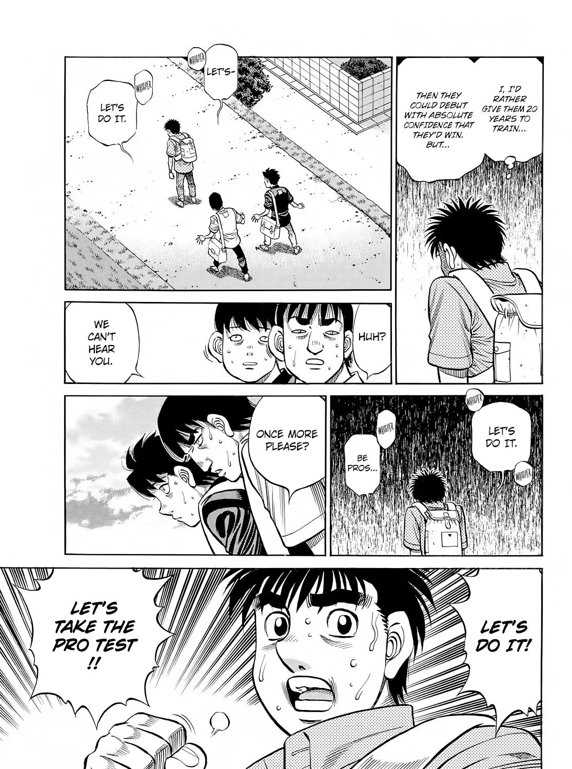 Hajime No Ippo Kainu Manga Chapter 1416 Page 14