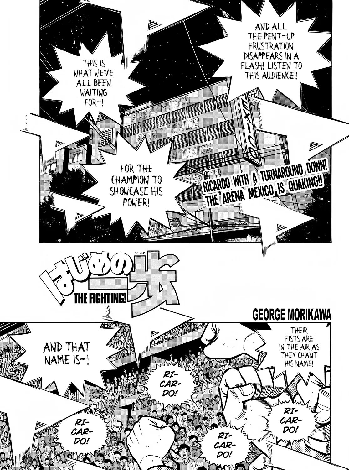 Hajime No Ippo Kainu Manga Chapter 1404 Page 1