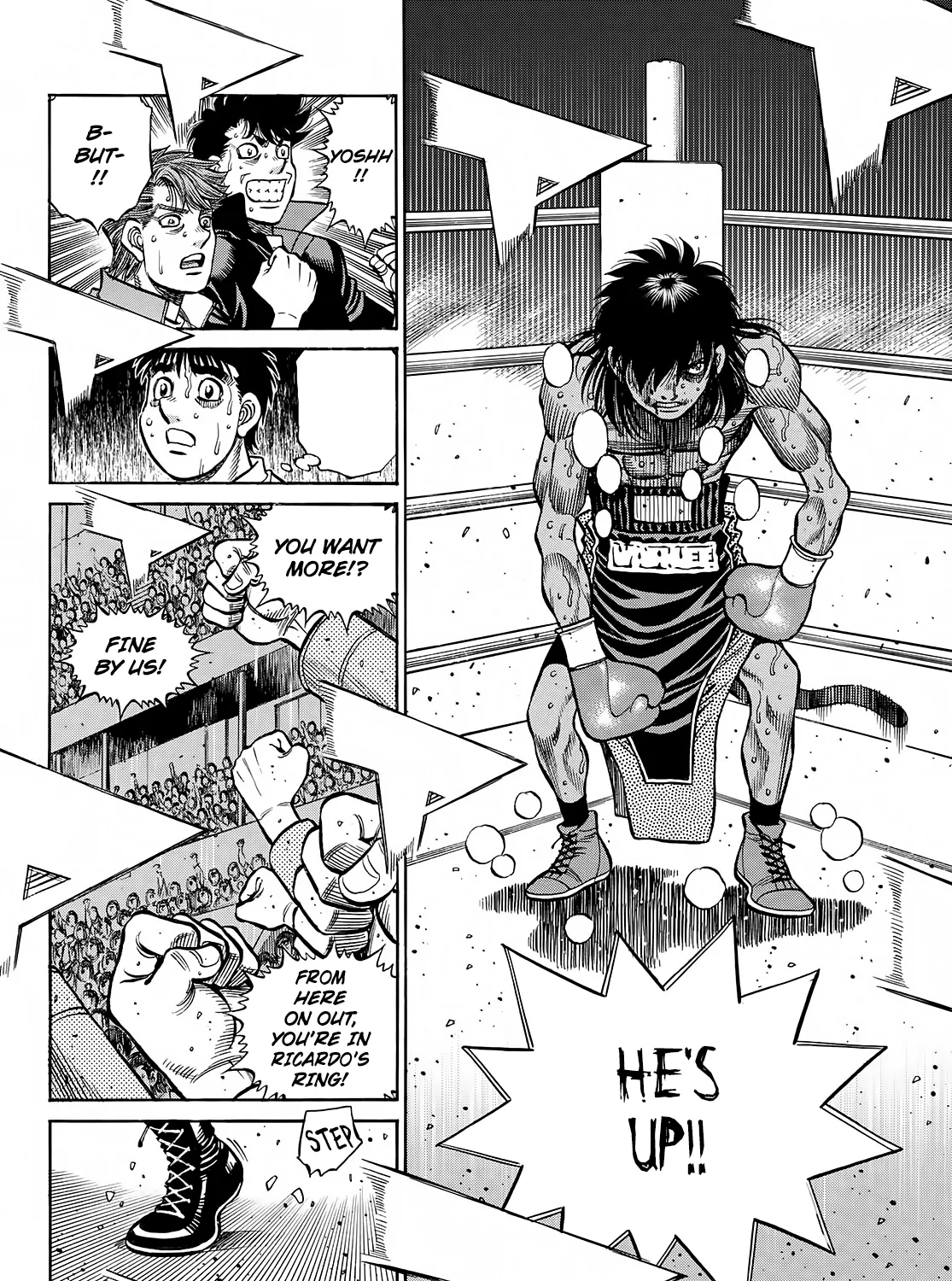 Hajime No Ippo Kainu Manga Chapter 1404 Page 8