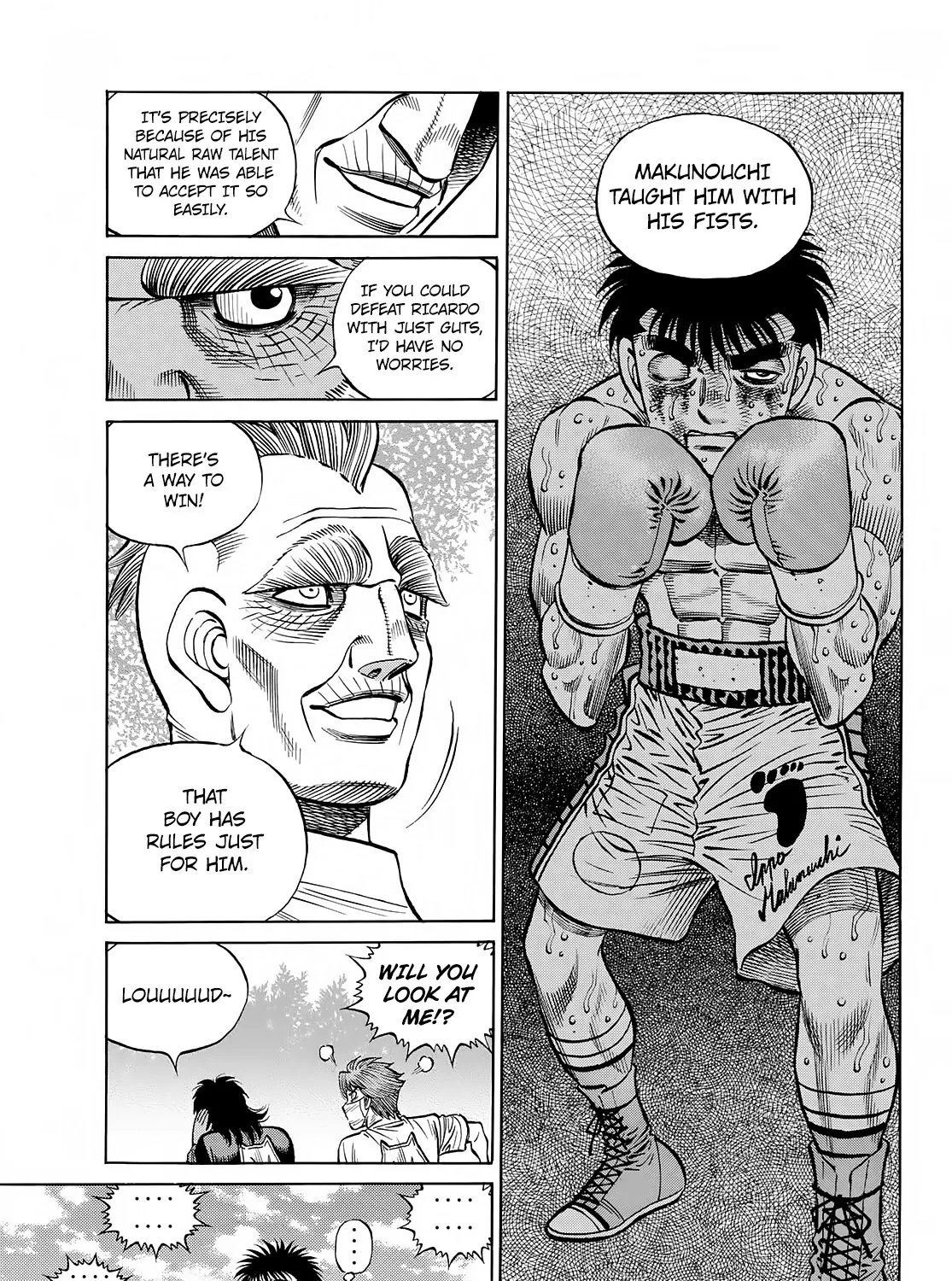 Hajime No Ippo Kainu Manga Chapter 1388 Page 9