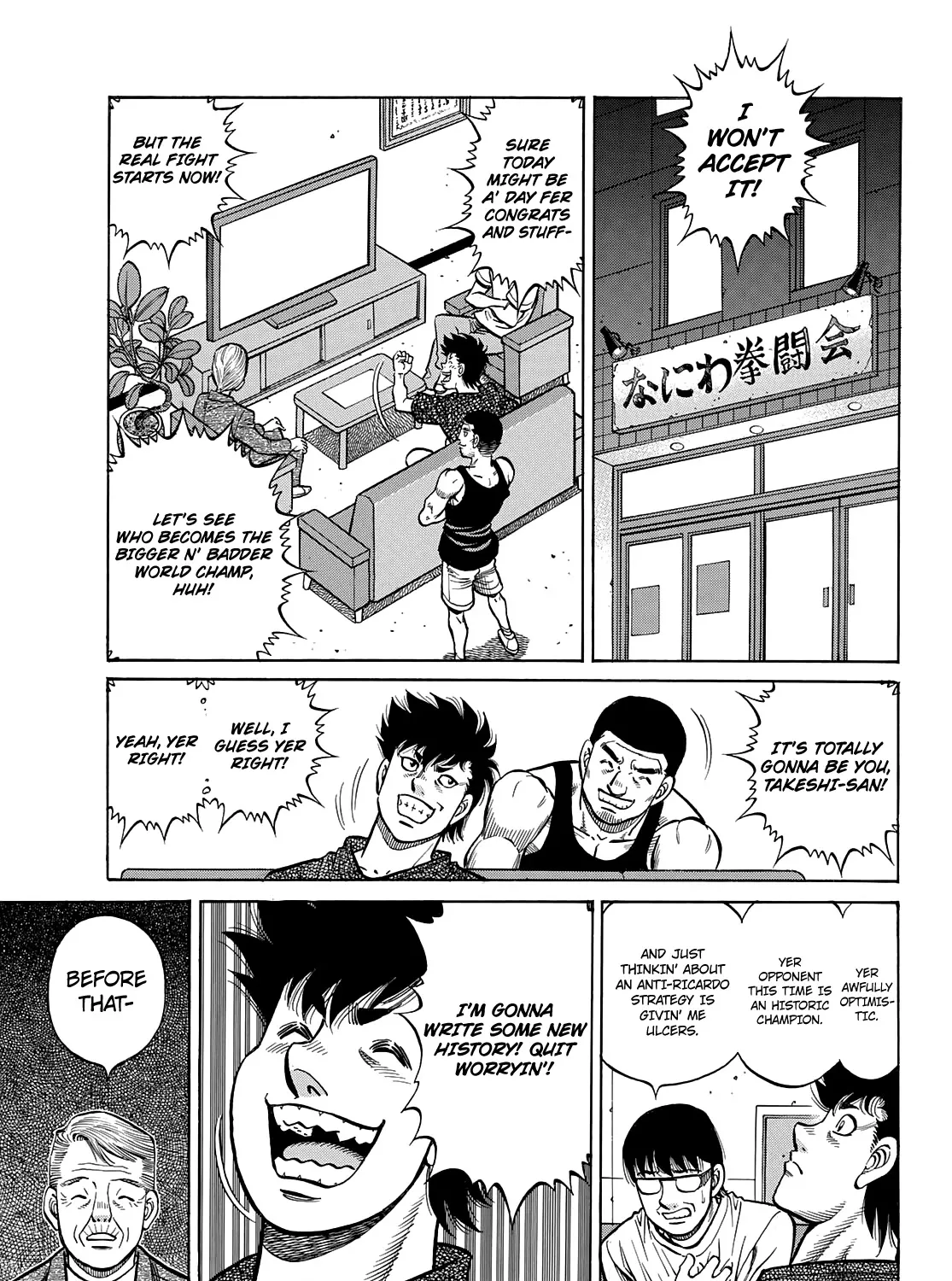 Hajime No Ippo Kainu Manga Chapter 1375 Page 26
