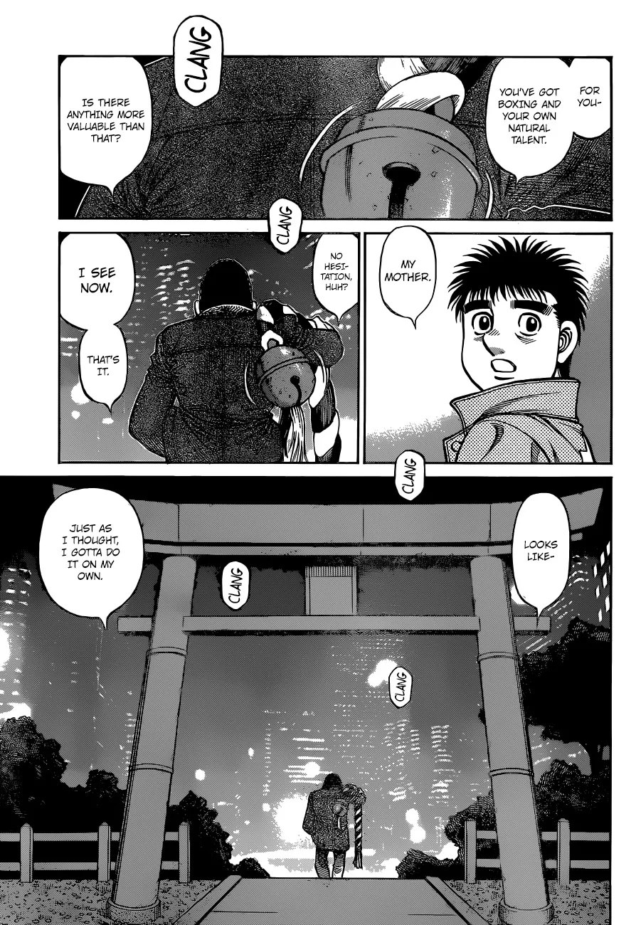 Hajime No Ippo Kainu Manga Chapter 1329 Page 14