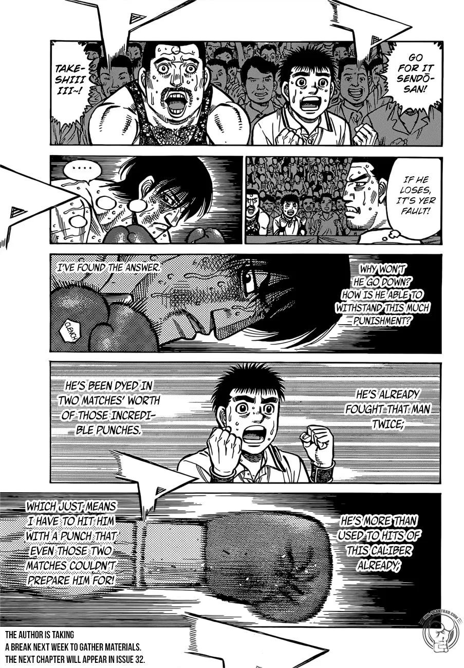 Hajime No Ippo Kainu Manga Chapter 1304 Page 11