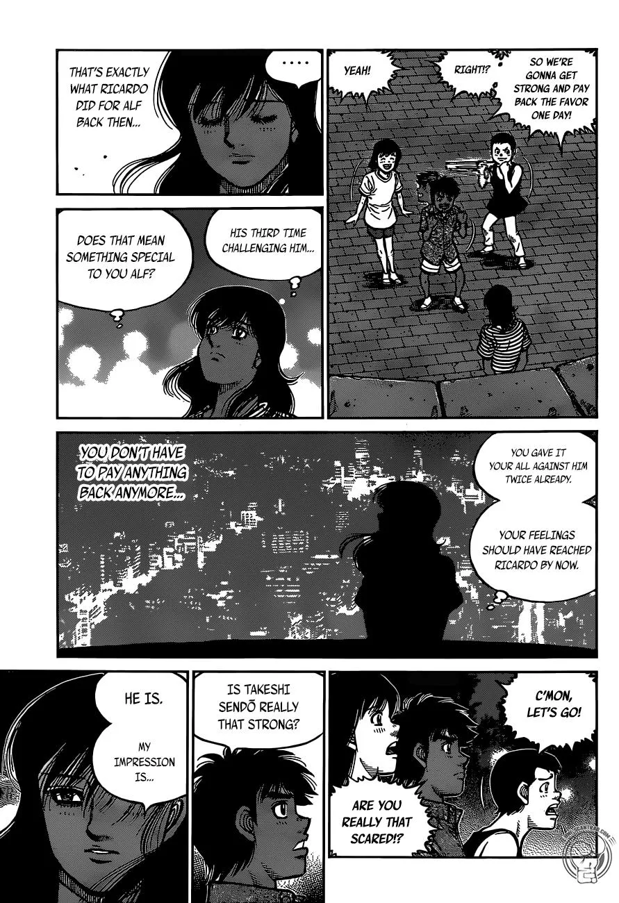 Hajime No Ippo Kainu Manga Chapter 1302 Page 3