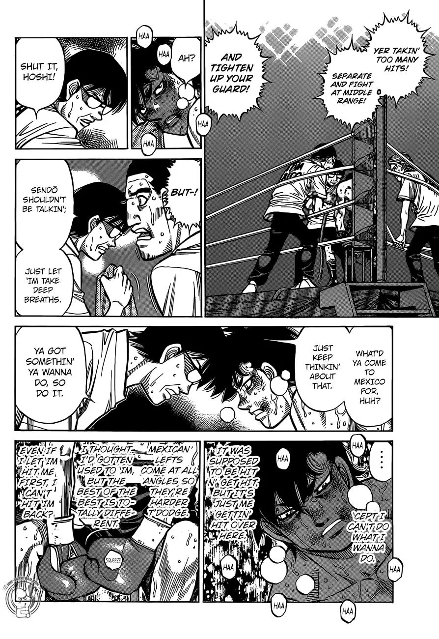 Hajime No Ippo Kainu Manga Chapter 1300 Page 8