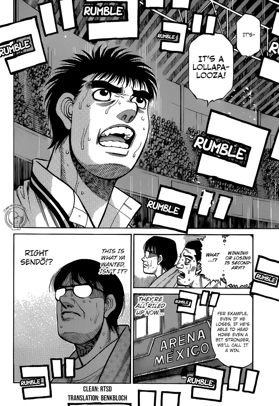Hajime No Ippo Kainu Manga Chapter 1300 Page 17