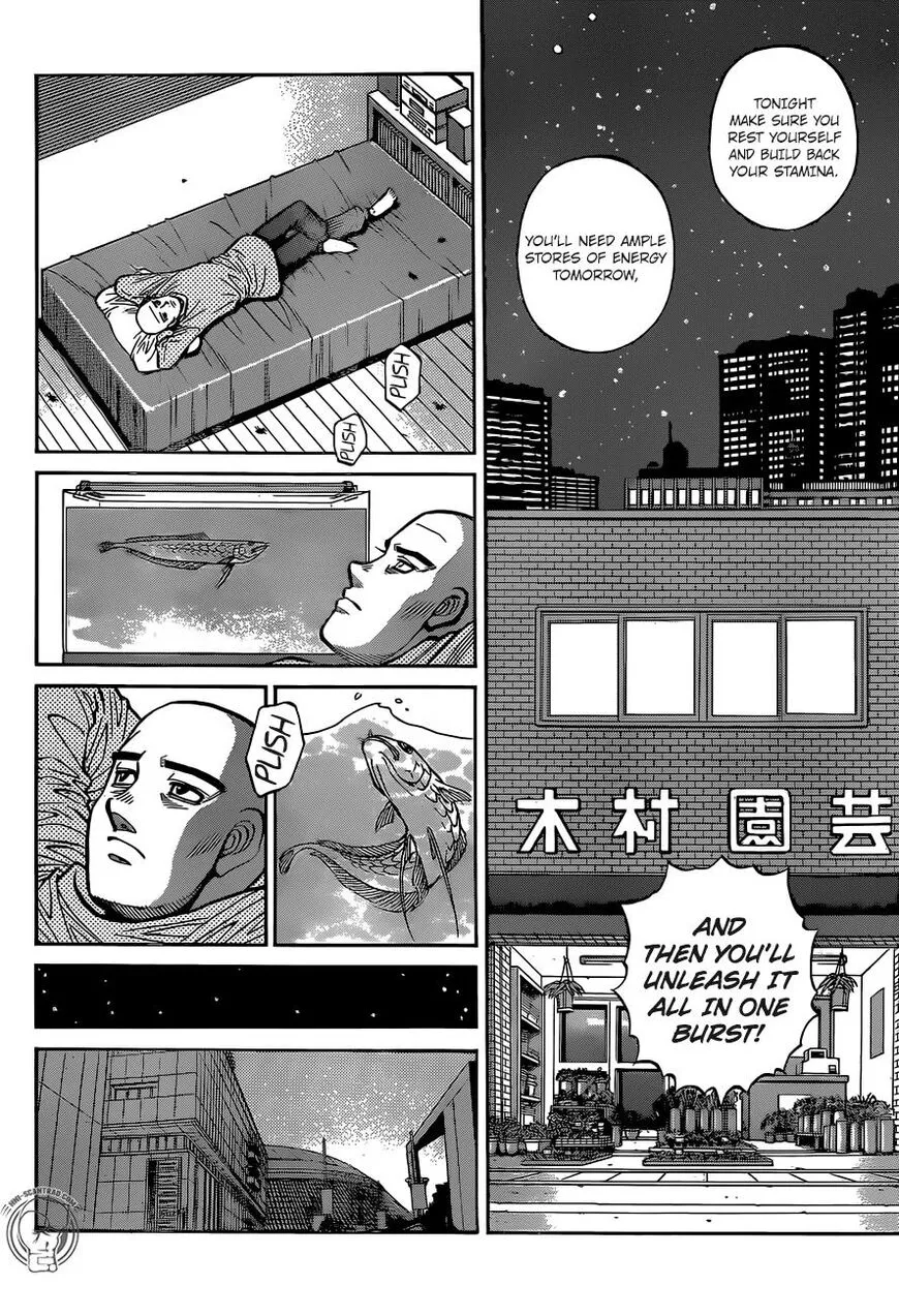 Hajime No Ippo Kainu Manga Chapter 1285 Page 6