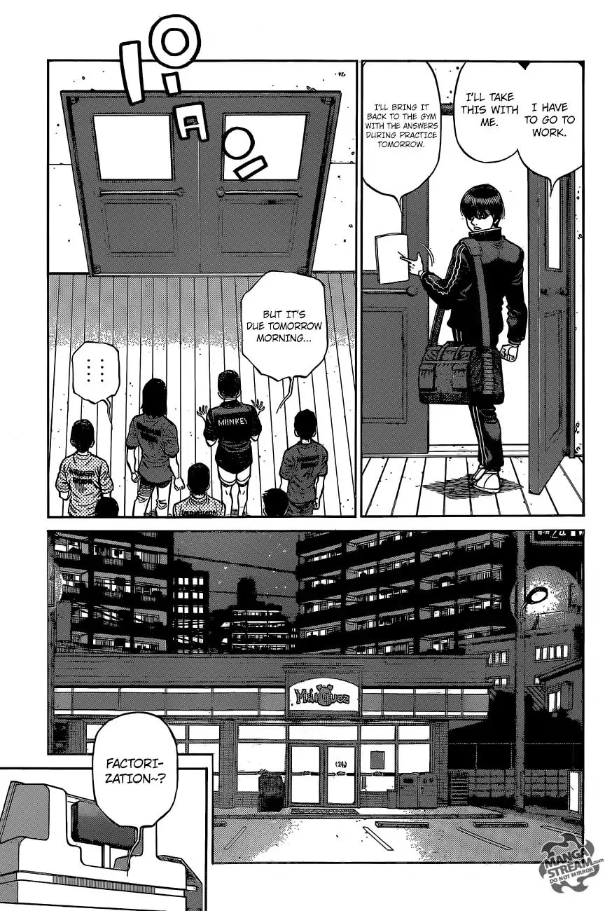 Hajime No Ippo Kainu Manga Chapter 1281 Page 10