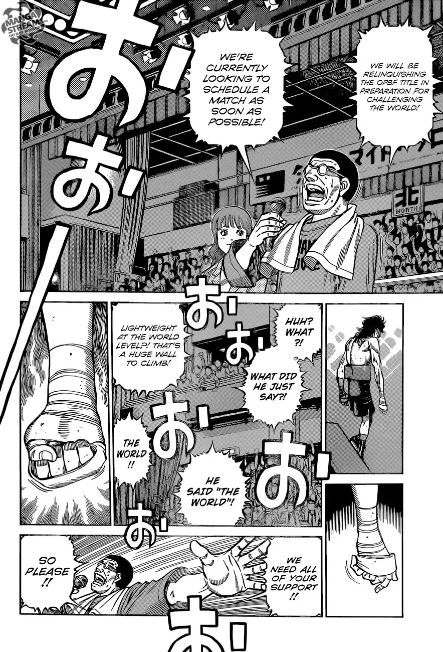 Hajime No Ippo Kainu Manga Chapter 1262 Page 12