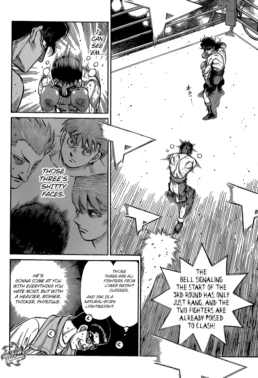 Hajime No Ippo Kainu Manga Chapter 1261 Page 3