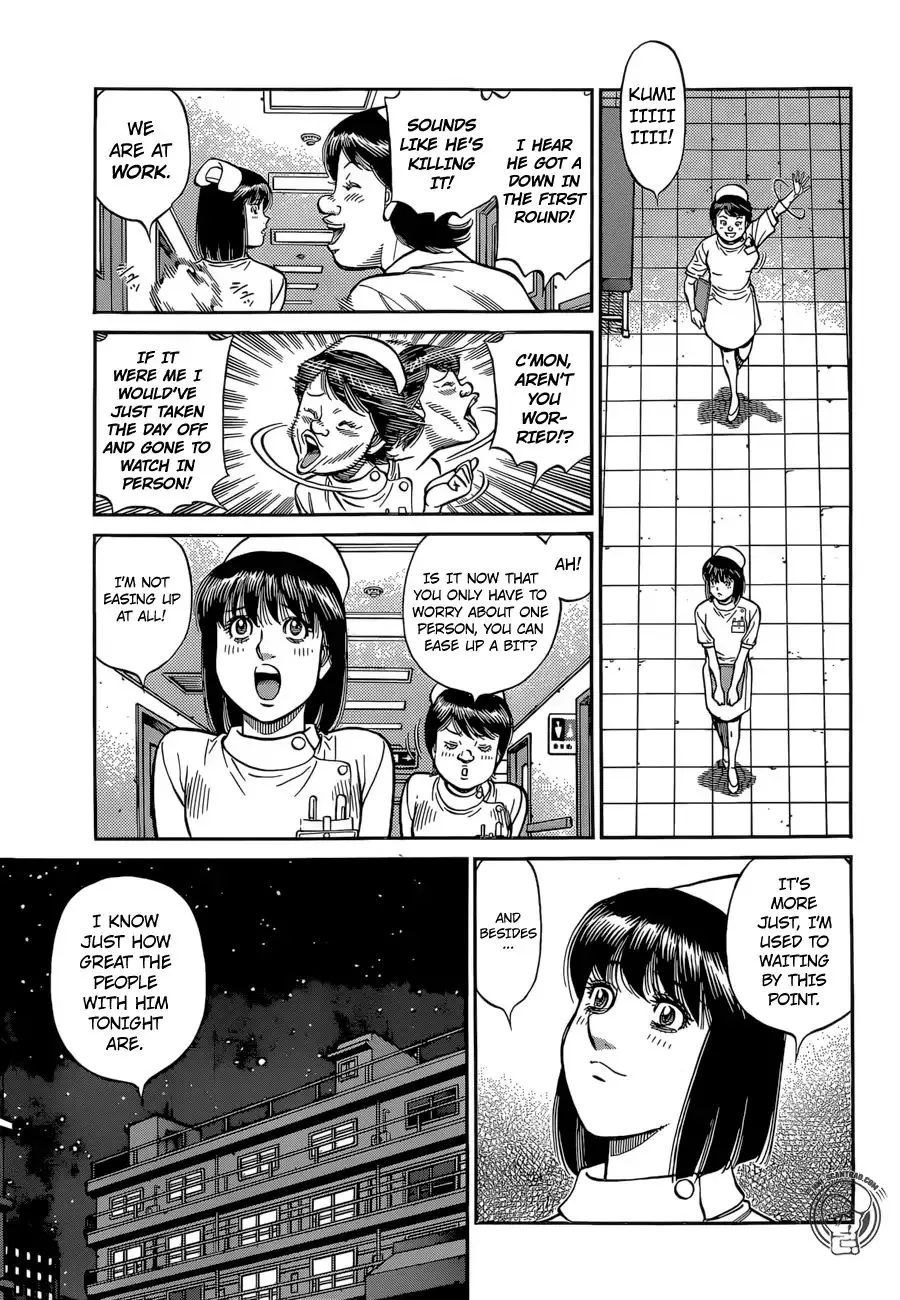 Hajime No Ippo Kainu Manga Chapter 1258 Page 3