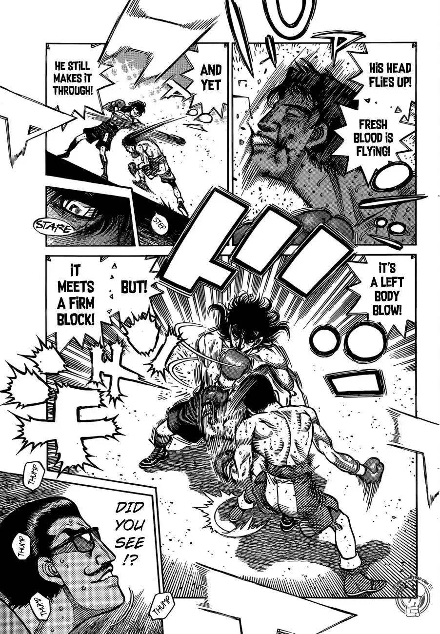 Hajime No Ippo Kainu Manga Chapter 1258 Page 9