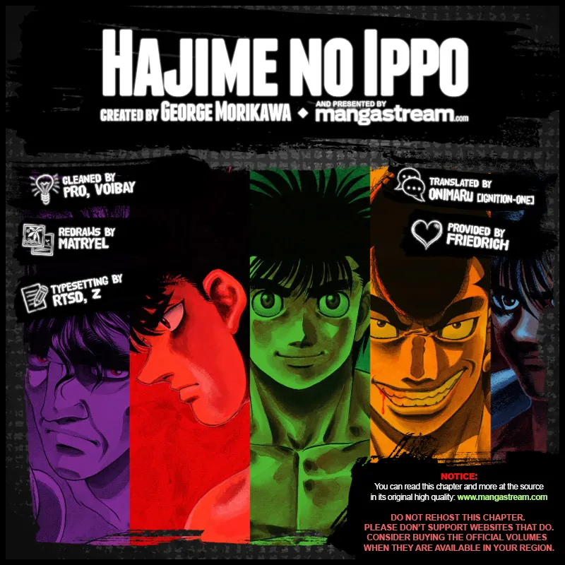 Hajime No Ippo Kainu Manga Chapter 1214 Page 2