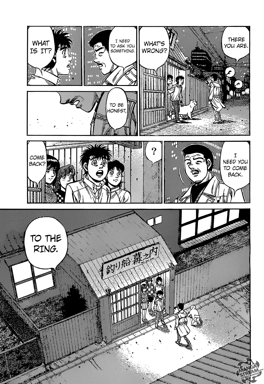 Hajime No Ippo Kainu Manga Chapter 1213 Page 14