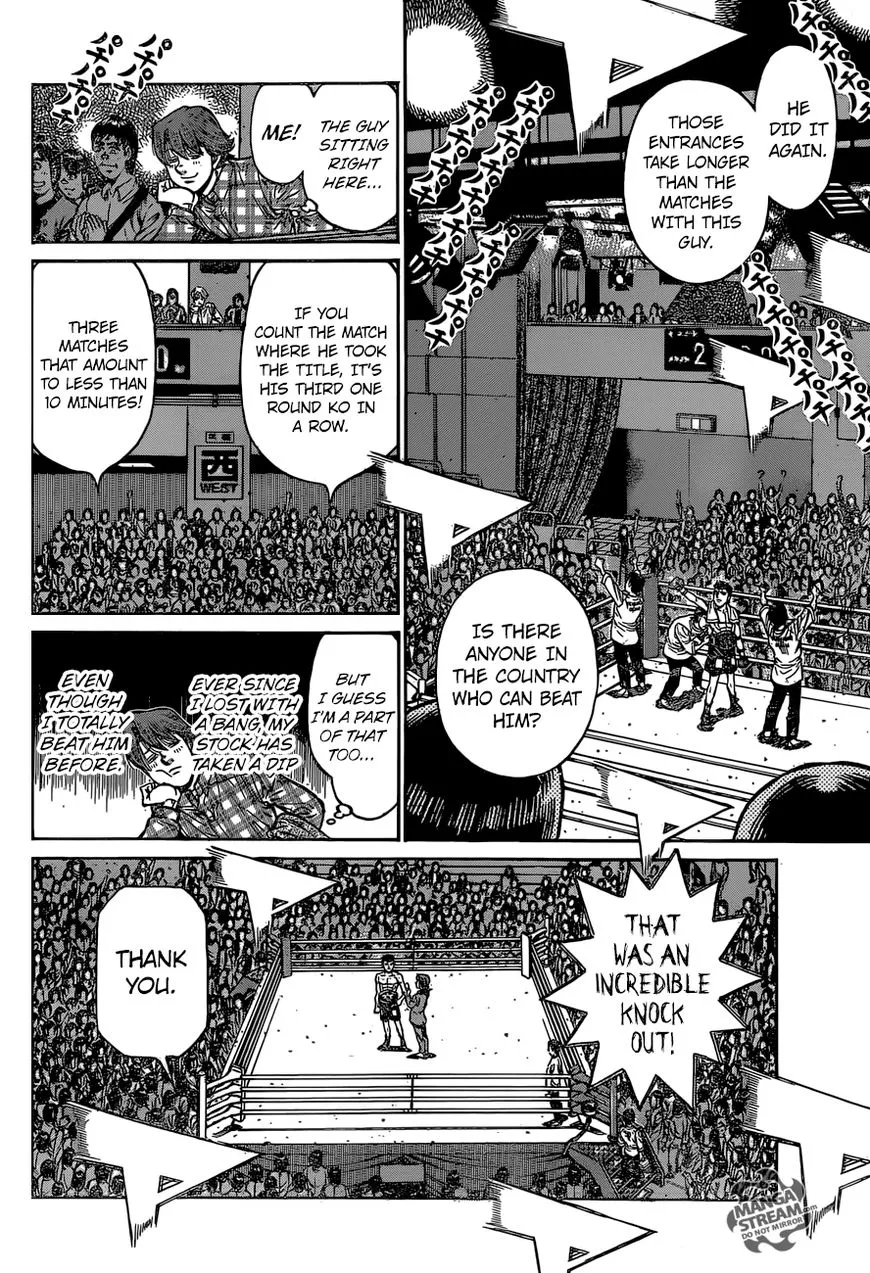 Hajime No Ippo Kainu Manga Chapter 1210 Page 3