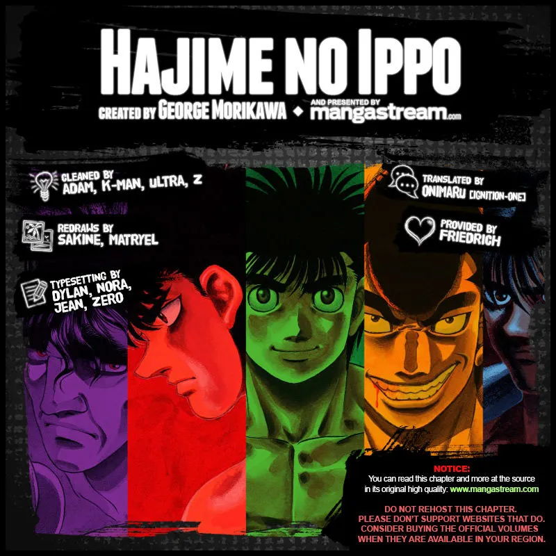 Hajime No Ippo Kainu Manga Chapter 1207 Page 2