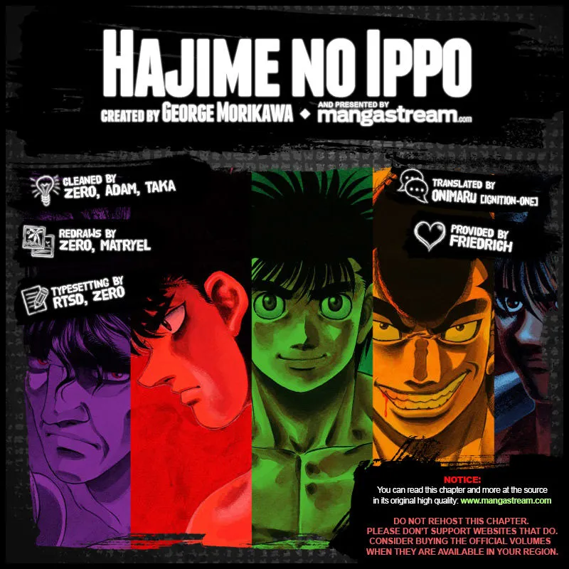 Hajime No Ippo Kainu Manga Chapter 1206 Page 2