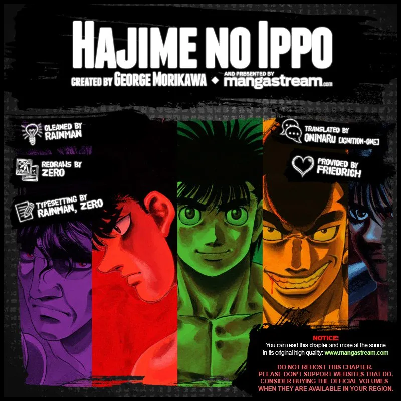 Hajime No Ippo Kainu Manga Chapter 1200 Page 2