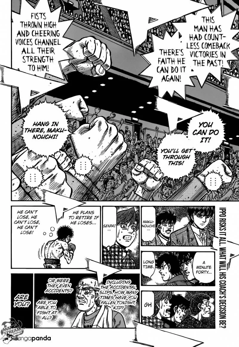 Hajime No Ippo Kainu Manga Chapter 1198 Page 9