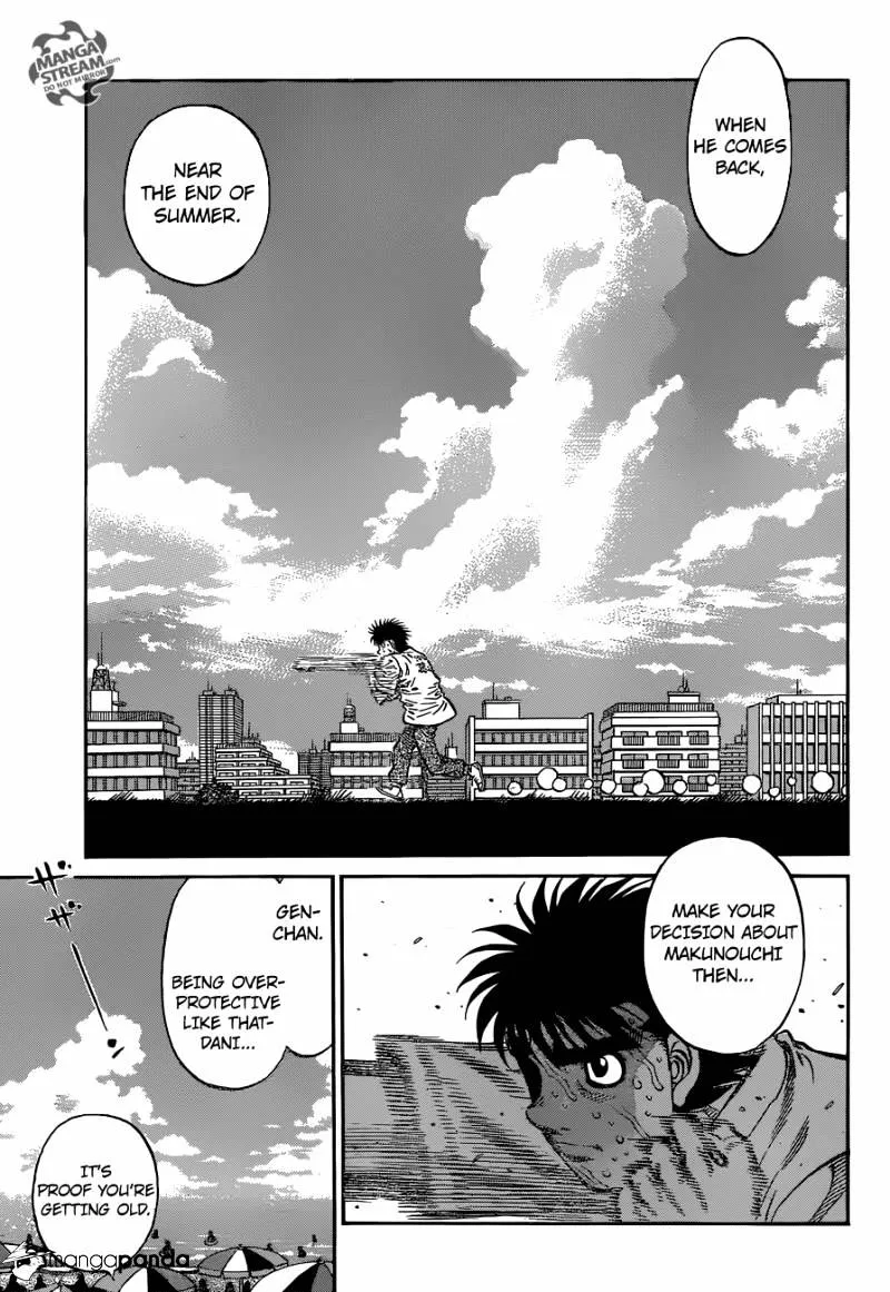 Hajime No Ippo Kainu Manga Chapter 1155 Page 17
